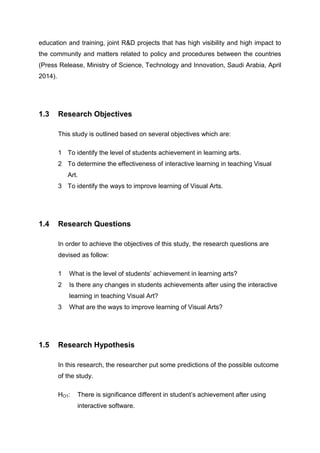 Research proposal 1