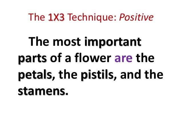 3 parts of a thesis statement