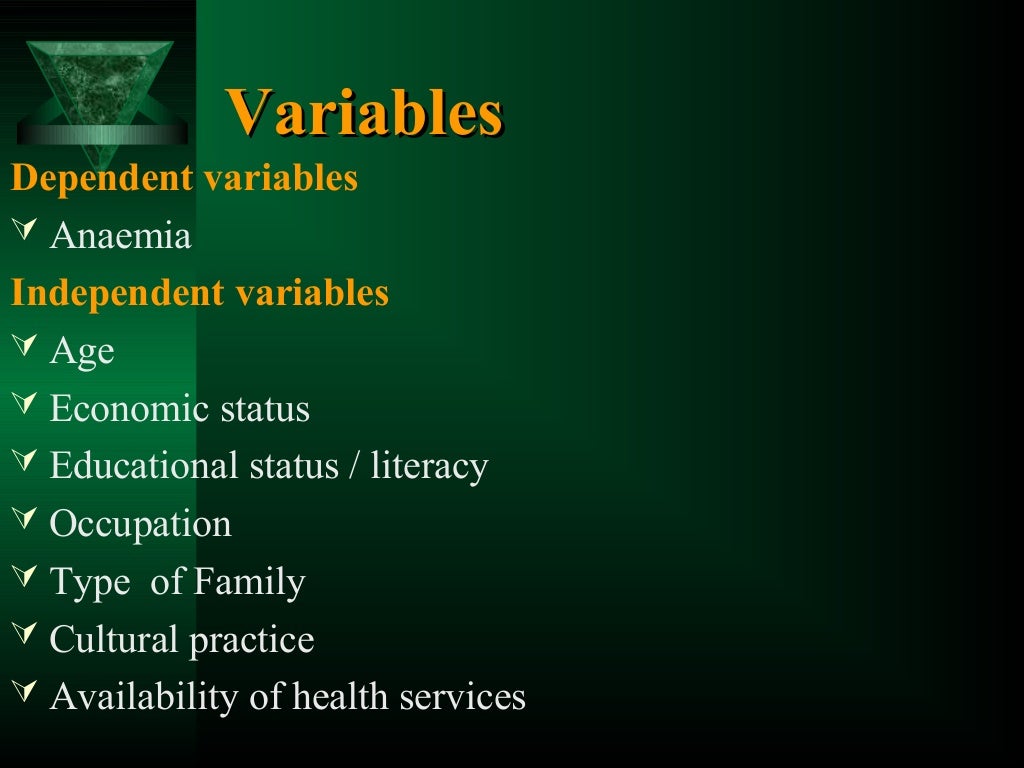 Project on anaemia in pregnancy picture