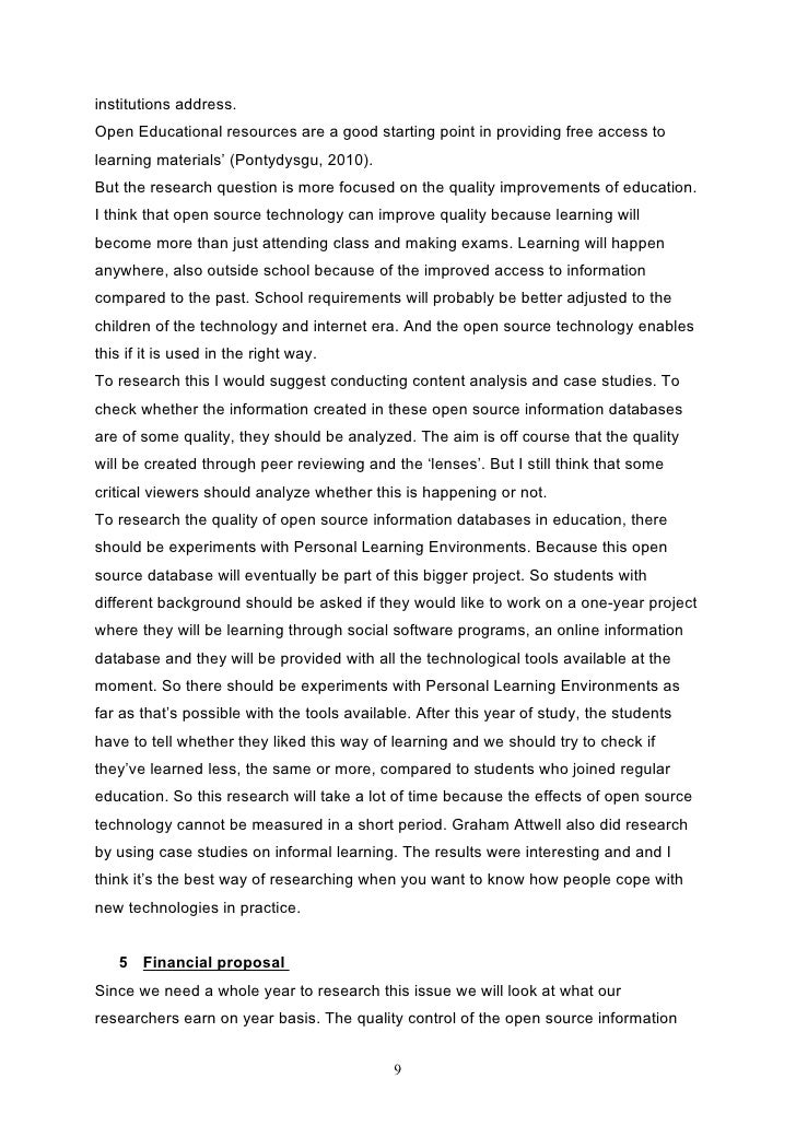 Research proposal on media and communication image