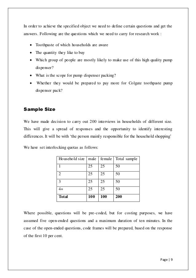 Research proposal picture