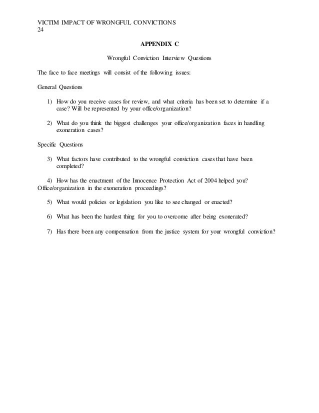 Wrongful conviction essay conclusion image