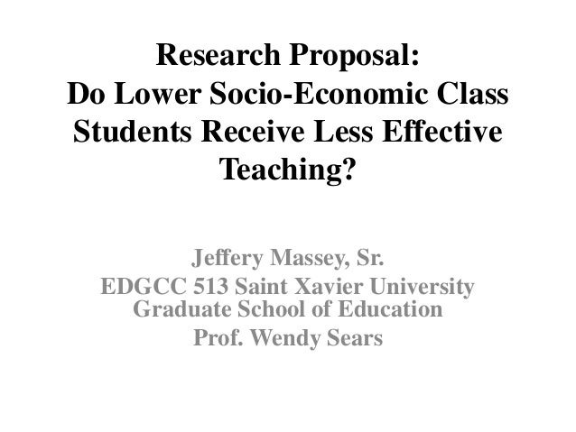 Research proposal on economics