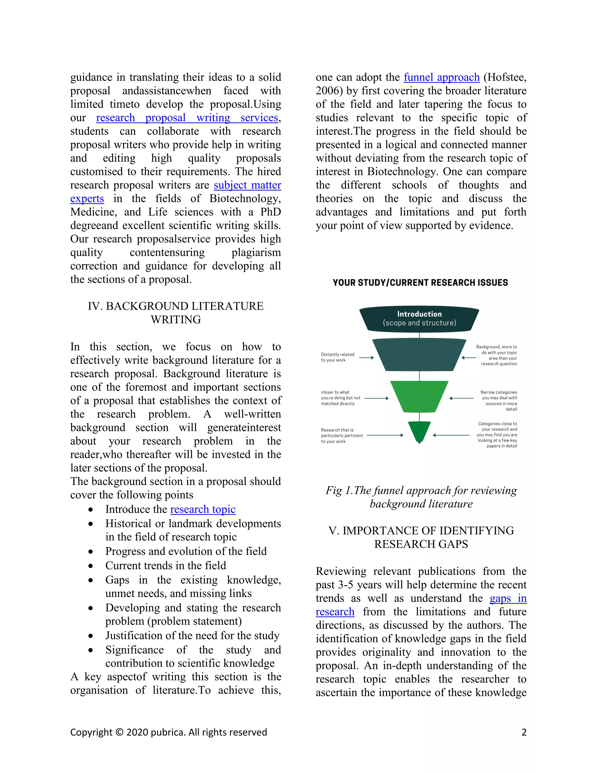 Research proposal for ph d application biotechnology background ...
