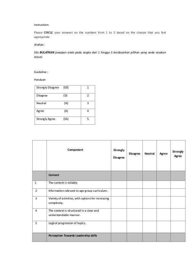 Contoh Questionnaire Research Uitm  Contoh Soalan Questionnaire Kuora