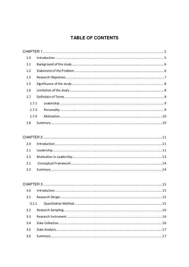 Instructions research proposal uitm