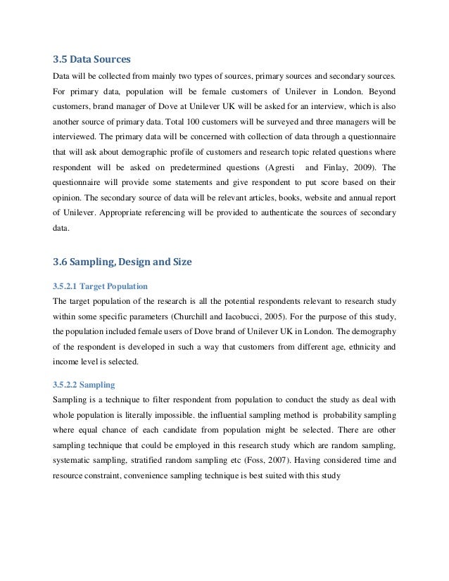 Dove shampoo case study picture