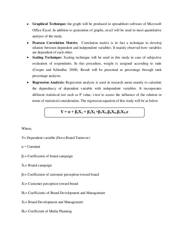 Research proposal of dove picture