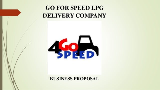 Business Proposal On Gas Delivery