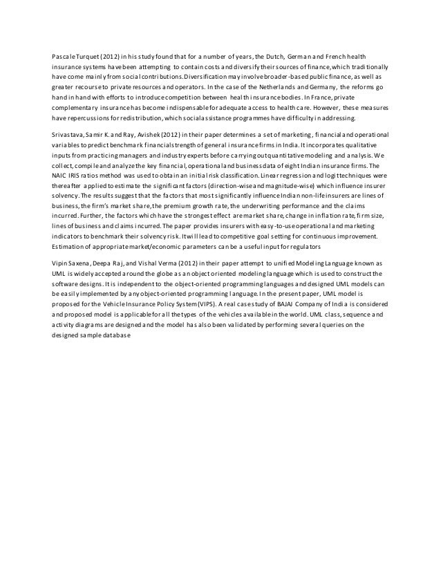 Life insurance market research picture