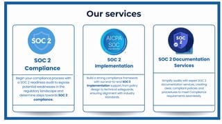 Soc2 Standard Research Proposal Presentation in soc 2 COMPLIANCE | PDF