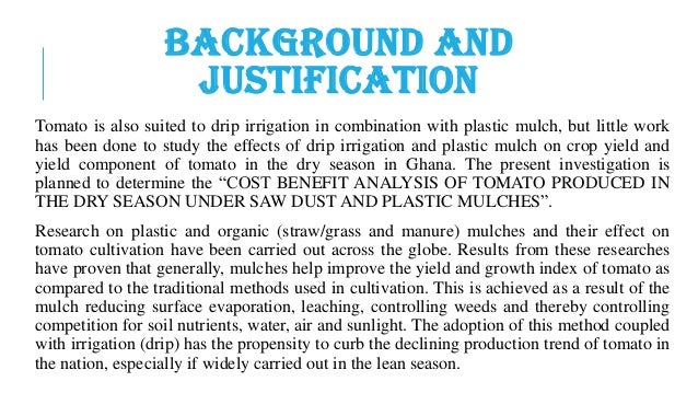 Difference between justification and significance in research picture