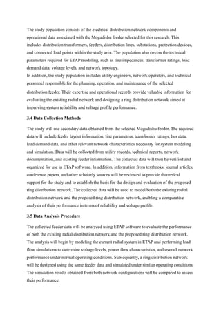 Design of a Ring Distribution Network to Improve Reliability and ...