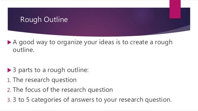 outline of expository essay