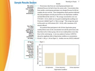 Sample References Page
 