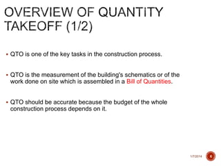 A survey on modeling guidelines for quantity takeoff-oriented BIM-based ...