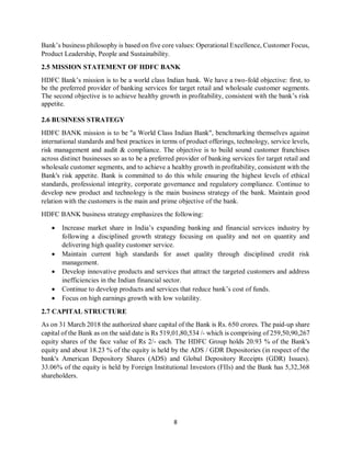 Research Report on Net banking with reference to HDFC Bank | PDF