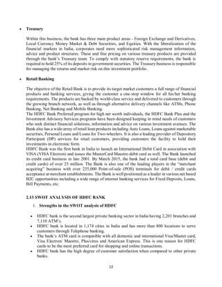 Research Report on Net banking with reference to HDFC Bank | PDF