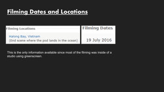 Filming Dates and Locations
This is the only information available since most of the filming was inside of a
studio using ...
