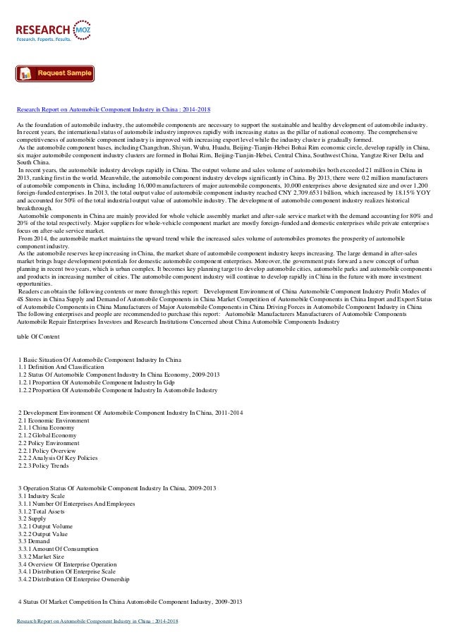 Research topics in automobile industry image