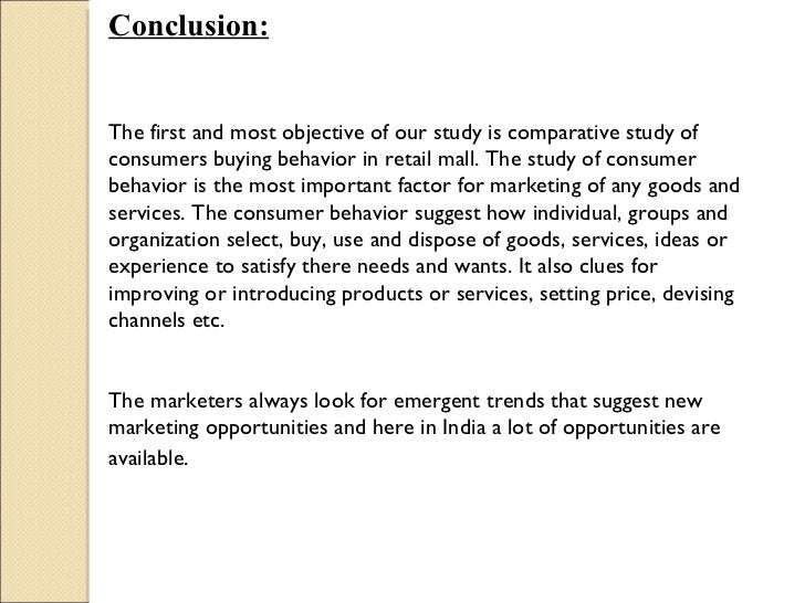 research paper on consumer behaviour