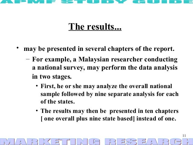 How to write a research report ppt