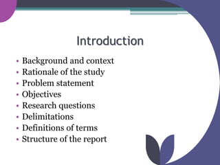 Introduction And Rationale RESEARCH REPORT WRITING.pptx