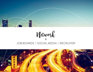 JOB BOARDS | SOCIAL MEDIA | RECRUITER
Network
+
 