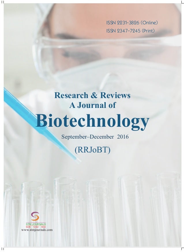 research journal biotechnology
