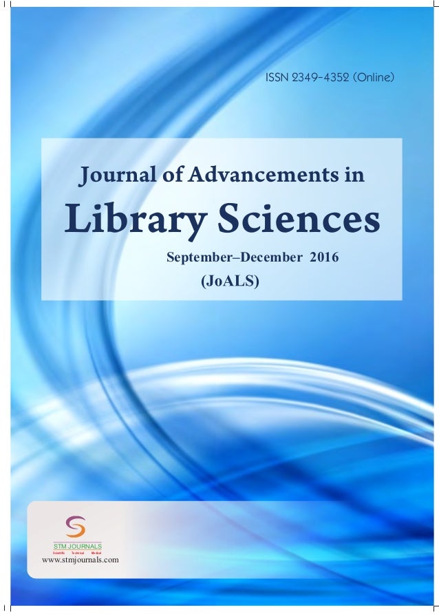 Journal of advancements in library sciences – otyhaveru