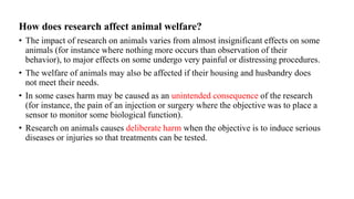 research safety in laboratory ,welfare of animal use in research - .pptx