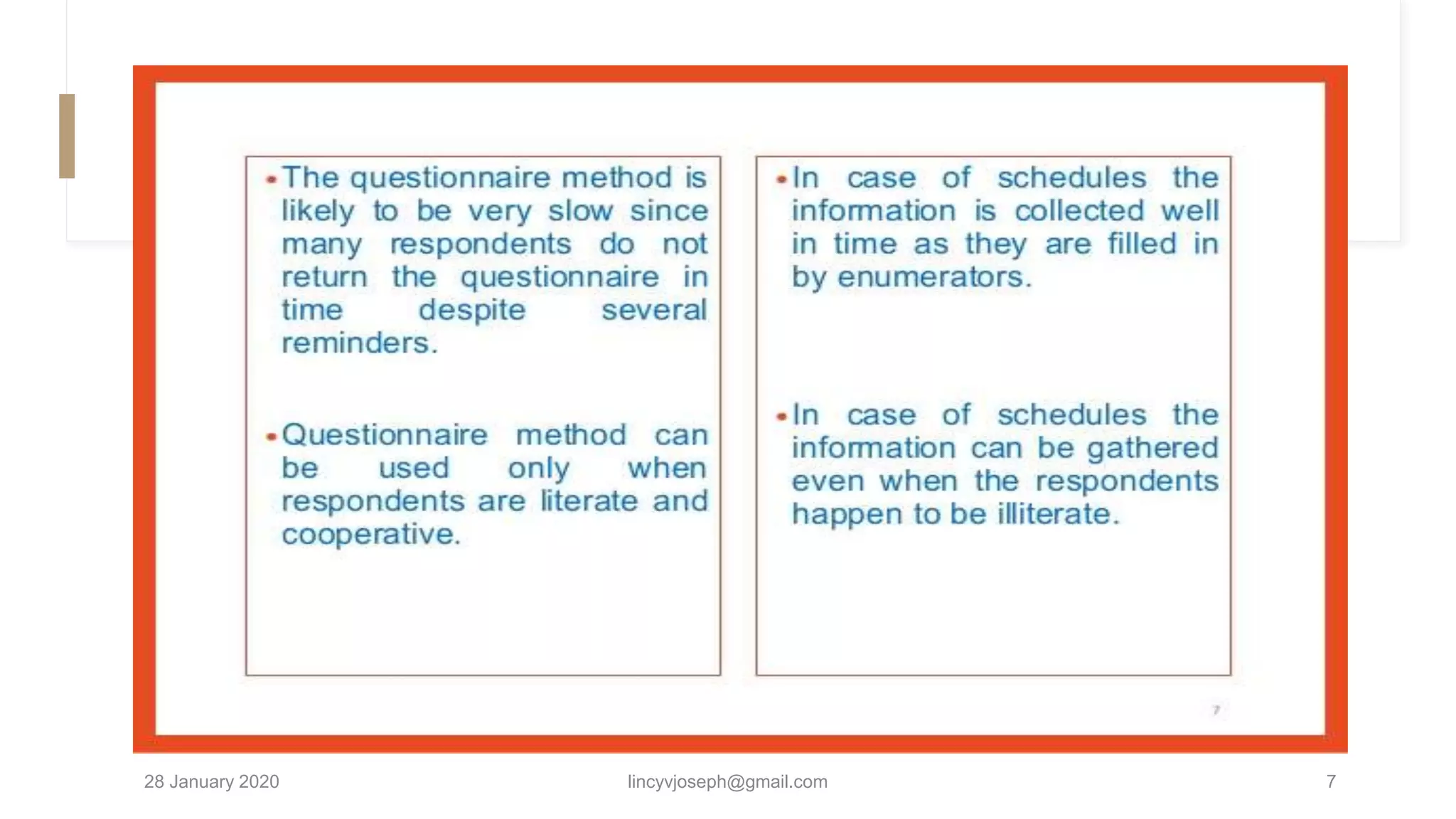 28 January 2020 lincyvjoseph@gmail.com 7