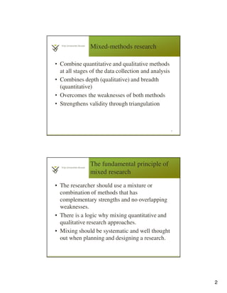 Research seminar lecture_8_mixed_methods_research | PDF