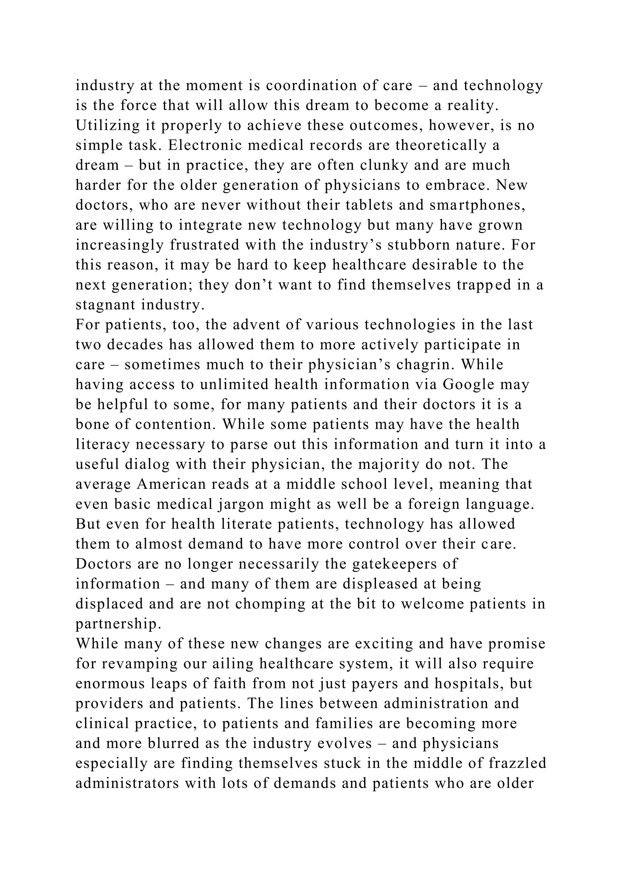 Research several types of reimbursement methods for healthcare for.docx