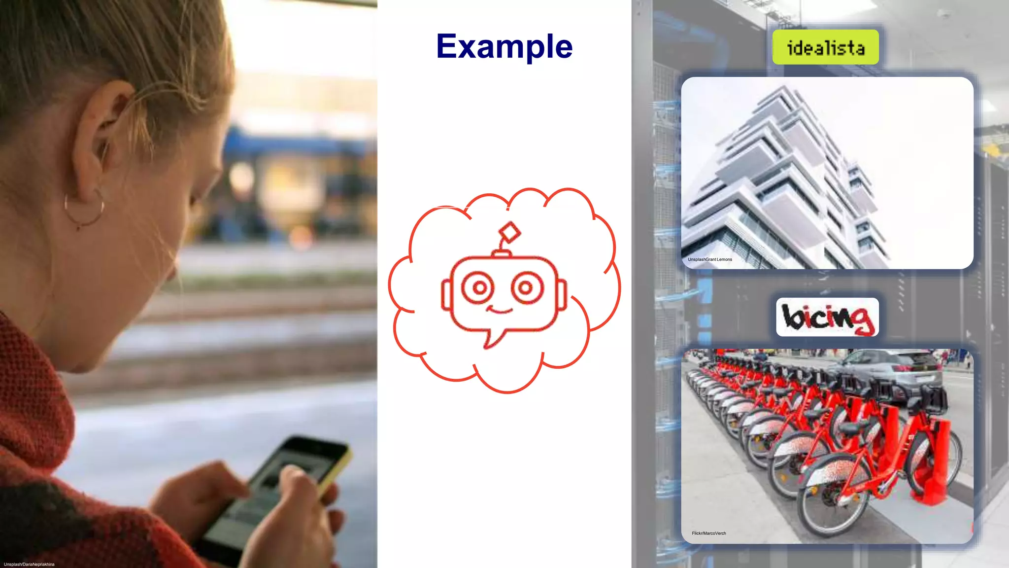 Unsplash/DariaNepriakhina
UnsplashGrant Lemons
Flickr/MarcoVerch
Example
 