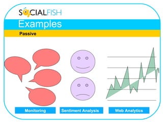 Examples Passive Monitoring Sentiment Analysis Web Analytics 