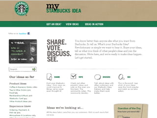 Customers and Starbucks 