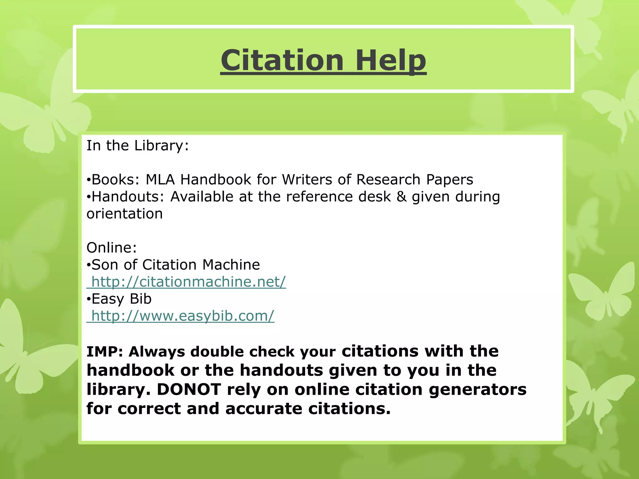 Research Sources and Techniques | PPTX