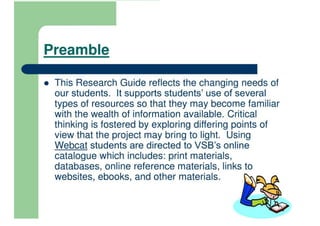 Research Style Guide | PPT
