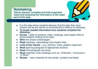 Research Style Guide