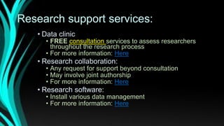 Research support services at pnu | PDF