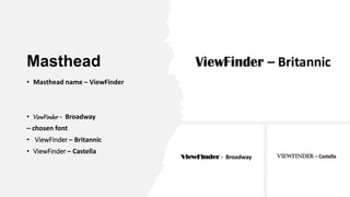 Font Types Research | PPTX
