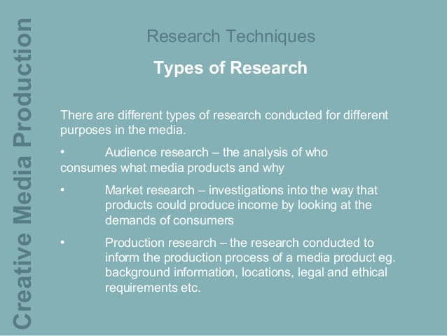 Research Techniques Introduction
