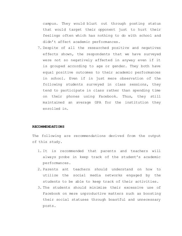 Effects of facebook on students behavior pdf image