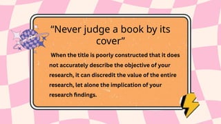 Research Title_A Lesson in Practical Research 2 Grade 12.pptx