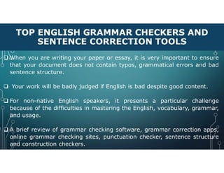 Research tools and software - dr.c.thanavathi