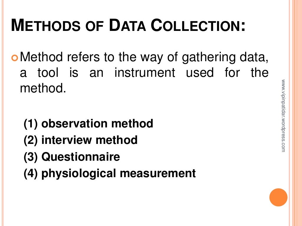 Research tools & data collection method_vipin