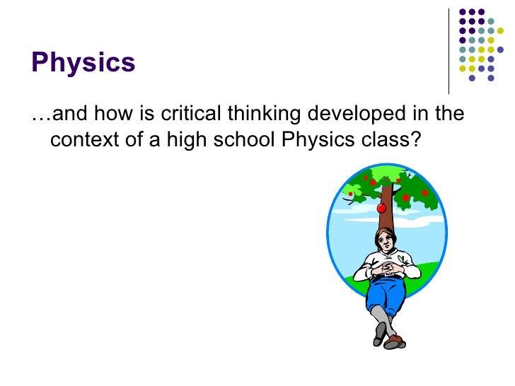 critical thinking questions physics