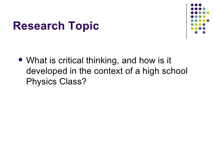 Teaching information evaluation and critical thinking skills in physics classes