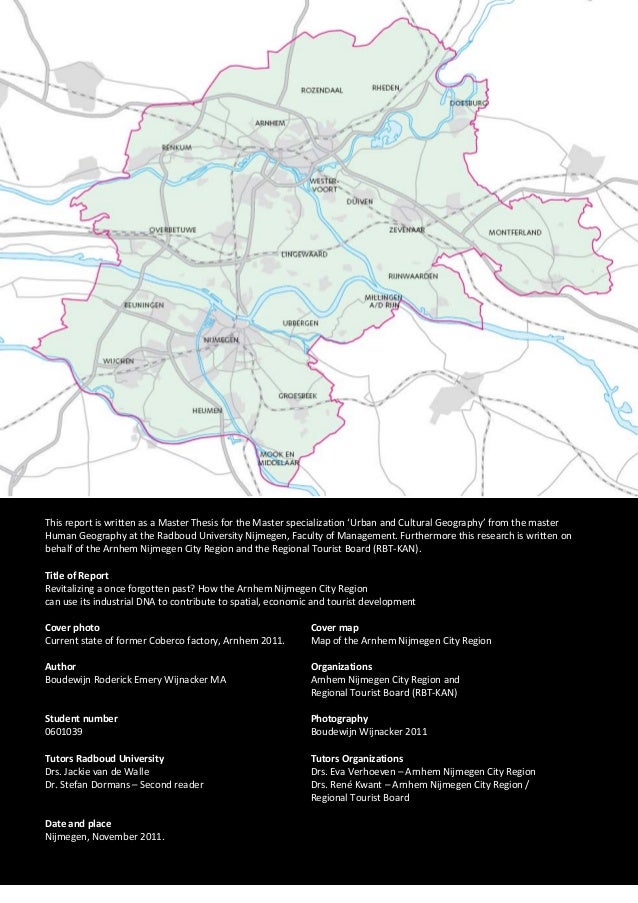 Master thesis human geography ru
